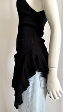 Load image into Gallery viewer, Y2K Blumarine Ruffled Hem Knit Top