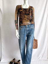 Load image into Gallery viewer, Vintage Y2K Boho Flared Sleeves Top
