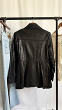 Load image into Gallery viewer, Vintage Star Heart Moon Leather Jacket

