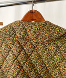 Vintage 70s Floral Quilted Jacket