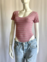 Load image into Gallery viewer, Vintage 90s Striped Bodysuit
