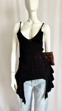 Load image into Gallery viewer, Y2K Blumarine Ruffled Hem Knit Top
