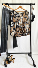 Load image into Gallery viewer, Vintage 70s Sheer Floral Babydoll Top
