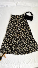 Load image into Gallery viewer, Vintage 90s Sheer High-Waisted Floral Maxi Skirt
