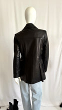 Load image into Gallery viewer, Vintage Star Heart Moon Leather Jacket

