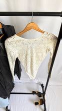Load image into Gallery viewer, Vintage 90s Sheer Lace Bodysuit
