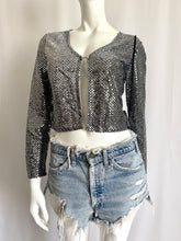 Load image into Gallery viewer, Vintage 90s Sheer Sequined Top-
