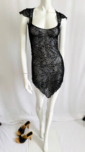 Load image into Gallery viewer, Y2K Spiderweb Mesh Dress
