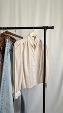 Load image into Gallery viewer, Vintage 70s Striped Ruffled Button-Down Top
