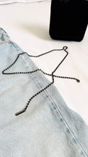Load image into Gallery viewer, Vintage Y2K liz claiborne Skinny Rhinestone belt
