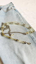 Load image into Gallery viewer, Vintage Clear Chain Link Belt
