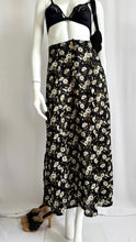 Load image into Gallery viewer, Vintage 90s Sheer High-Waisted Floral Maxi Skirt
