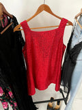 90s Vintage RAMPAGE Sequined A-line Mini Babydoll Dress