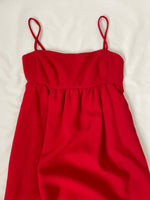 Vintage Galanos for Amelia Grey Maxi Bustier Pinafore Dress