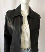 90s Y2K Vintage GUESS Leather Jacket
