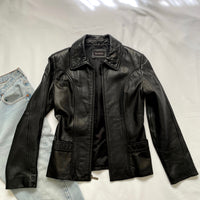90s Y2K Vintage GUESS Leather Jacket