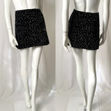 Y2K Vintage Boucle Mini Skirt w/Buckle