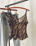 Vintage 90s Leopard Print Camisole