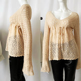Y2K Vintage EXPRESS 70s style Crochet Top