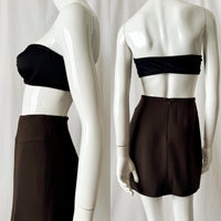 Vintage Armani High-waisted Mini Skirt