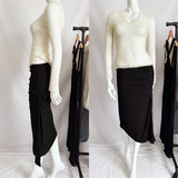 Vintage Sheer Sequined Fuzzy Long sleeve-