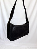 Y2K Faux Snakeskin Shoulder Bag -