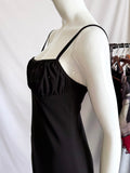 Vintage 90s RAMPAGE Rhinestone Studded Maxi Slip Dress-