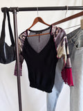 Vintage Cop. Copine Mesh Knit Top