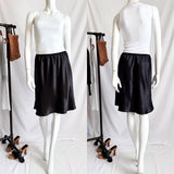 Vintage 70s Satin Midi Slip by Farr West-&nbsp;