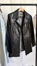 Load image into Gallery viewer, Vintage Star Heart Moon Leather Jacket

