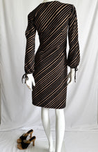 Load image into Gallery viewer, Vintage Y2K Express Faux Wrap Midi Dress
