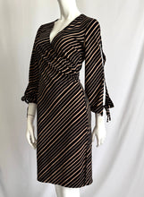 Load image into Gallery viewer, Vintage Y2K Express Faux Wrap Midi Dress

