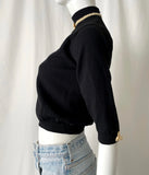 Vintage 50s Bow Knit Sweater