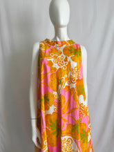 Load image into Gallery viewer, Vintage 60s psychedelic Kuulei muumuu dress
