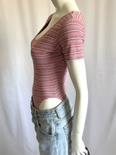Load image into Gallery viewer, Vintage 90s Striped Bodysuit
