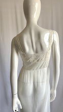 Load image into Gallery viewer, Vintage Pleated Lace Trim Slip

