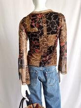 Load image into Gallery viewer, Vintage Y2K Boho Flared Sleeves Top
