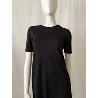 Vintage 90s Y2K Ribbed DKNY Mini Shirt Dress