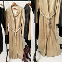 Vintage Y2K Arden B Suede Trench Coat - New w/tags