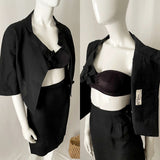 Vintage 60s Spring Summer Pencil Skirt Set