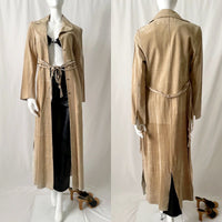 Vintage Y2K Arden B Suede Trench Coat - New w/tags